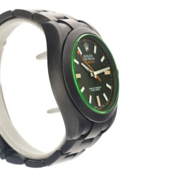 Rolex Milgauss 116400GV zwart gecoat - Heren polshorloge - 2009.