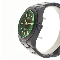 Rolex Milgauss 116400GV zwart gecoat - Heren polshorloge - 2009.