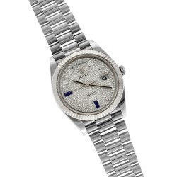 Rolex Day-Date 40 'paved' dial - 228239 - Heren polshorloge - 2021.