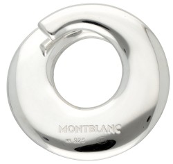 Sterling zilveren cirkelvormige Montblanc Donna Star hanger.