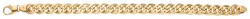 Urbano 18 kt. geelgouden schakelarmband.
