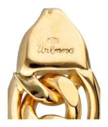 Urbano 18 kt. geelgouden schakelarmband.