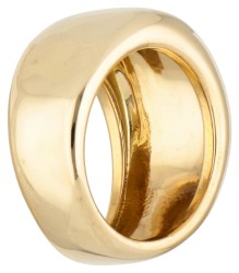 Cartier 'Nouvelle Vague' 18 kt. geelgouden band ring.