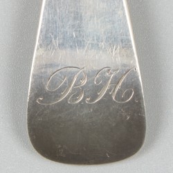 Lepel 1795 (Rotterdam, Hendrik Vrijman 1780-1811) zilver.