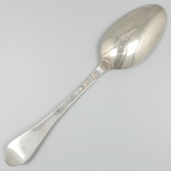 Lepel 1783 (Rotterdam, Johannes Verloove 1770-1809) zilver.