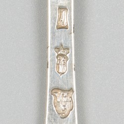 Lepel 1783 (Rotterdam, Johannes Verloove 1770-1809) zilver.