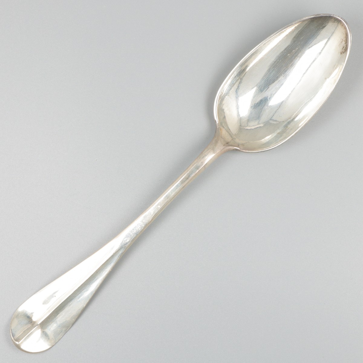 Lepel 1795 (Rotterdam, Christiaan v/d Pesch 1790-1800) zilver.