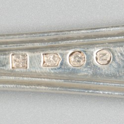 Lepel 1847 (Amsterdam, Hendrik Helweg 1828-1858) zilver.