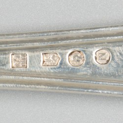 Lepel 1847 (Amsterdam, Hendrik Helweg 1828-1858) zilver.