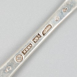 Lepel 1802 (Amsterdam, Roelof Helweg 1778-1811) zilver.