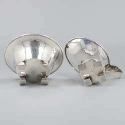 2-delig roomstel zilver.