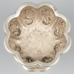 Zoutkelder (China Export) zilver.
