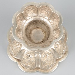 Zoutkelder (China Export) zilver.