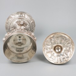 Zilveren ciborie / hostiekelk, Joseph Philippe Adolphe Dejean, Parijs 1846-1865.