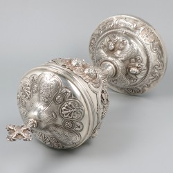 Zilveren ciborie / hostiekelk, Joseph Philippe Adolphe Dejean, Parijs 1846-1865.