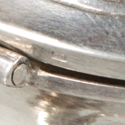 Theebus (China export) zilver.