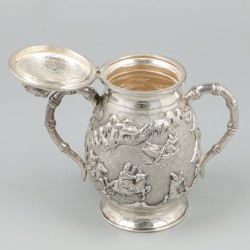 Theebus (China export) zilver.