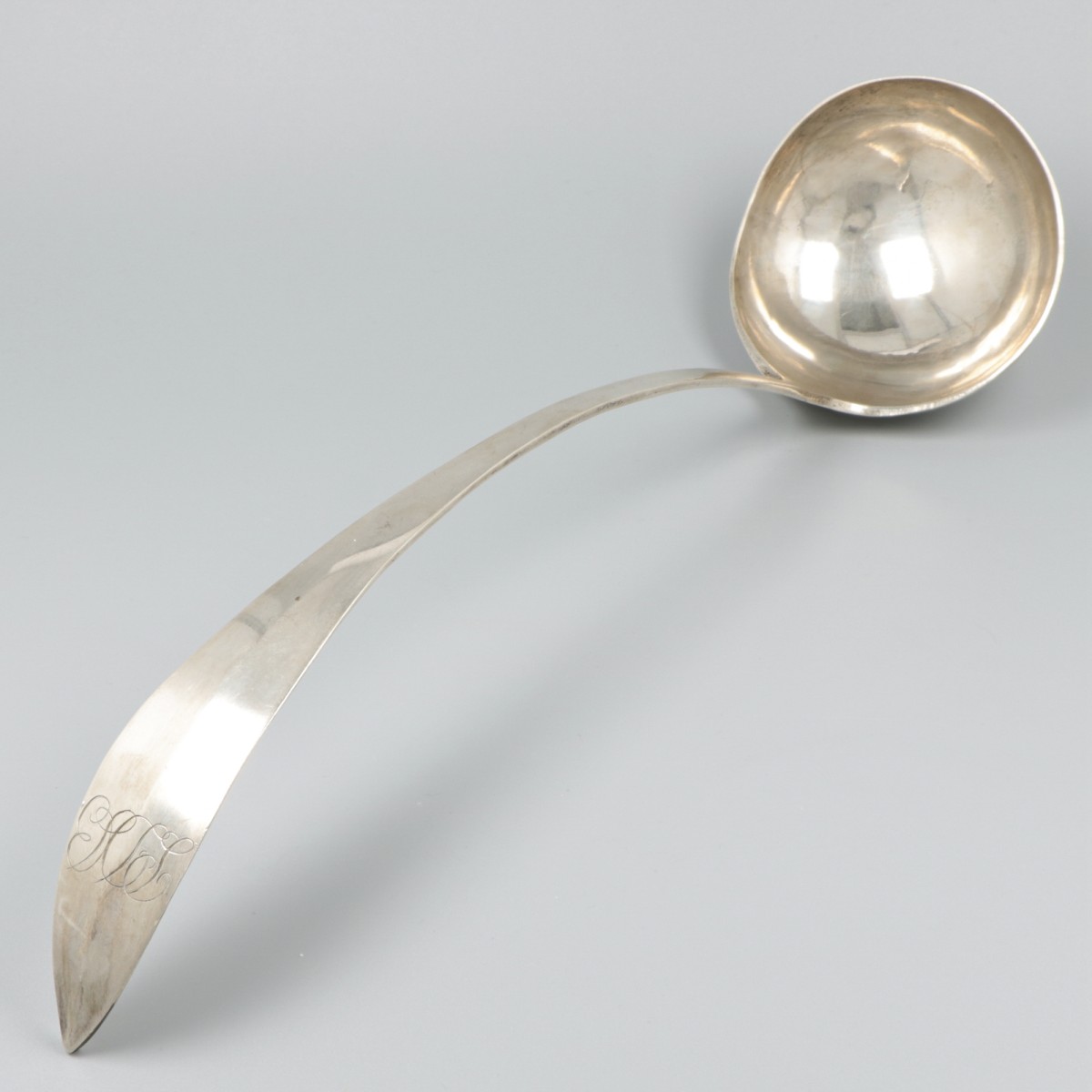 Soeplepel zilver.