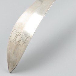Soeplepel zilver.