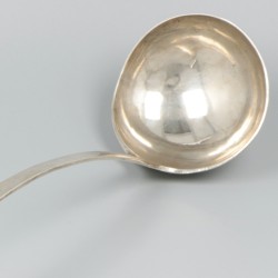 Soeplepel zilver.
