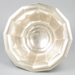 Fruitschaal zilver.