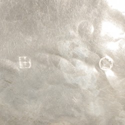 Pepermuntdoosje zilver.