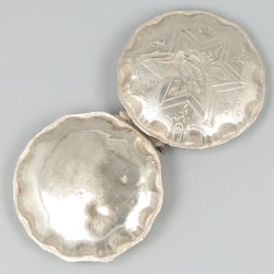 Pepermuntdoosje zilver.