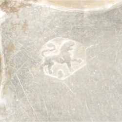 Pepermuntdoosje zilver.