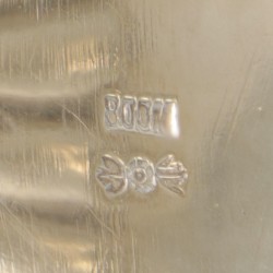 2-delig roomstel zilver.
