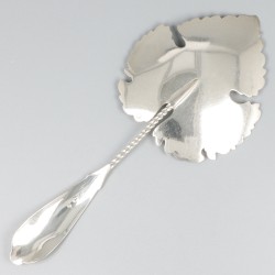 Petit-four-schep zilver.