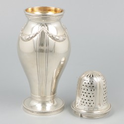 Suikerstrooier zilver.
