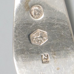 Strooilepel zilver.