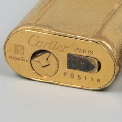 No reserve - 2-delig lot Cartier aanstekers.