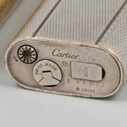 No reserve - 2-delig lot Cartier aanstekers.