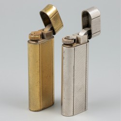 No reserve - 2-delig lot Cartier aanstekers.