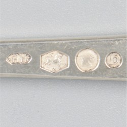 Visschep zilver.