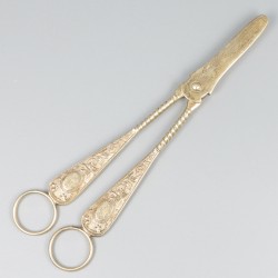 Druivenschaar zilver.