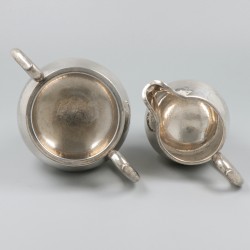 2-delig roomstel zilver.