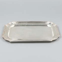 3-delig roomstel zilver.