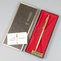 Parker vulpen & balpointpen, goud / zilver.