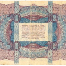 Nederland 10 gulden bankbiljet Type 1945 I Lieftincktientje - Fraai