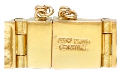 Lapponia 14K geelgouden 'Cascade' armband door Björn Weckström.