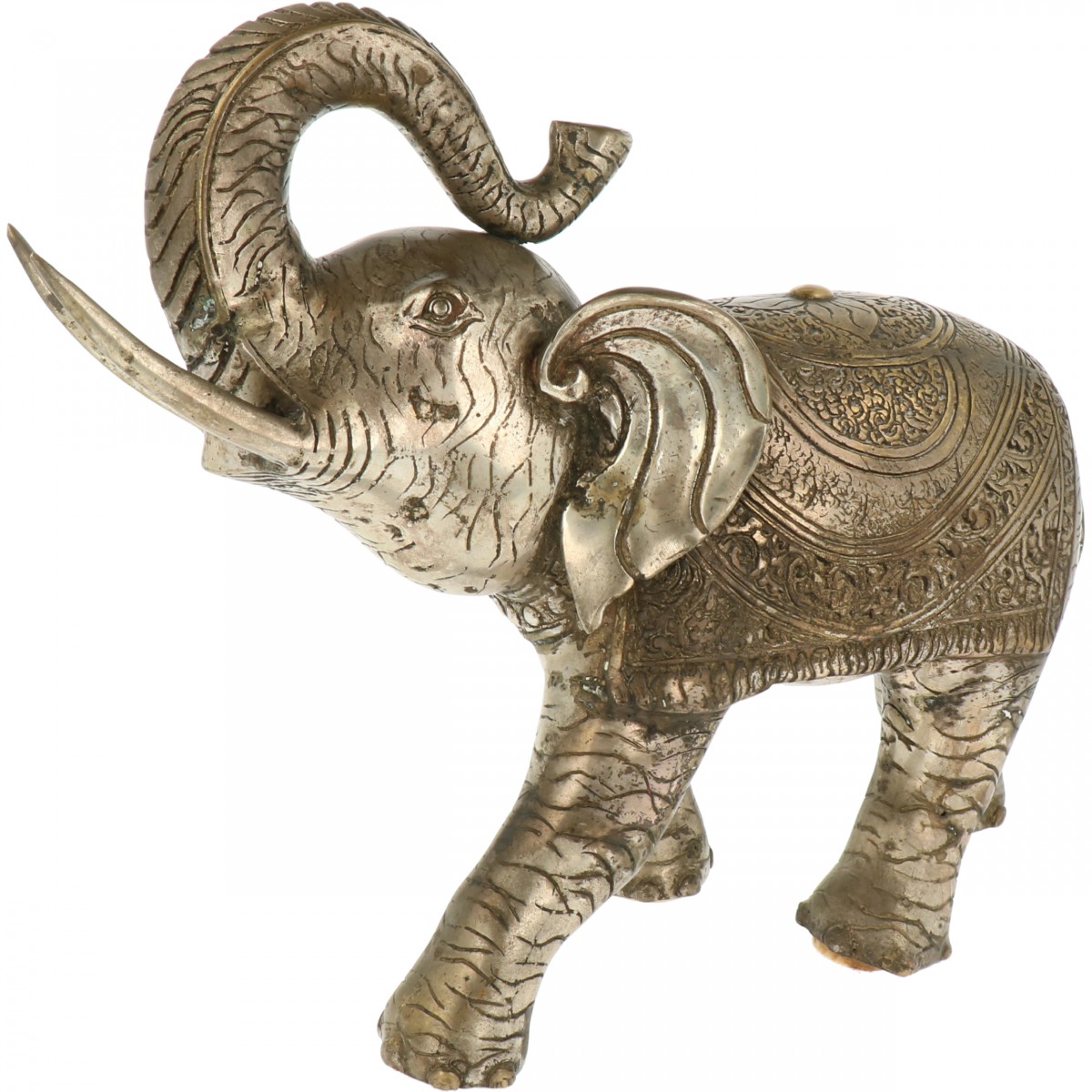 Groot model olifant, India.