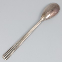 12-delige set theelepels zilver.