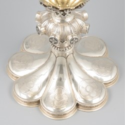 Zilveren miskelk met pateen, Jan Antoon Boermans, Venlo ca. 1855-60.