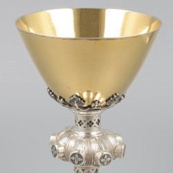 Zilveren miskelk met pateen, Jan Antoon Boermans, Venlo ca. 1855-60.