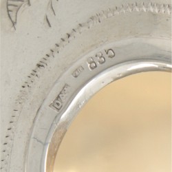 Suikerbak met schep zilver.