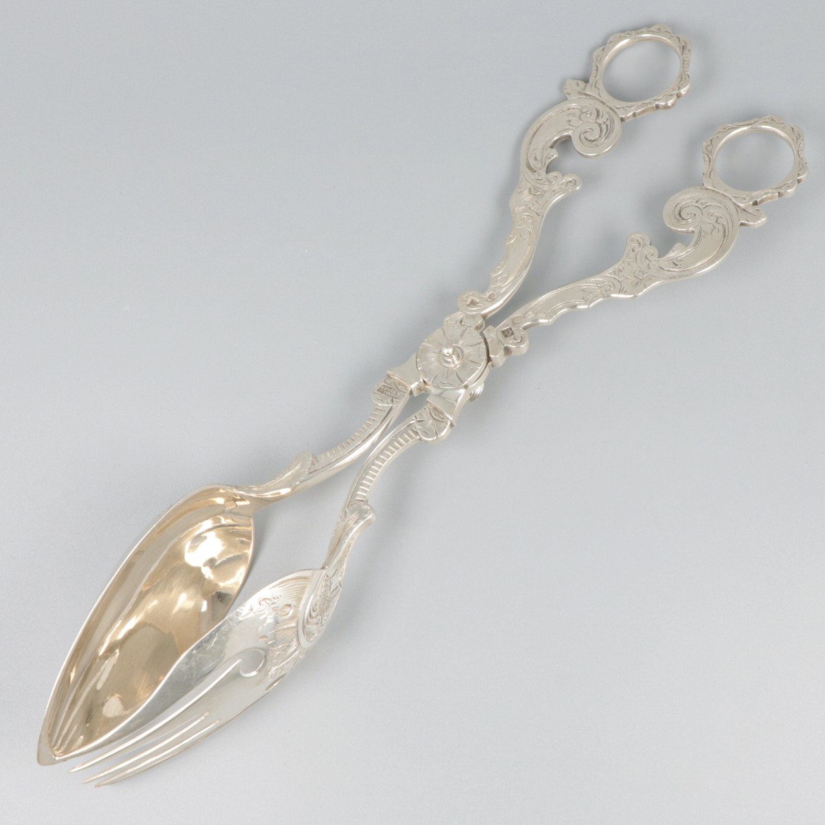 Saladetang (1854) zilver.