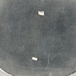 Bonbonmandje zilver.