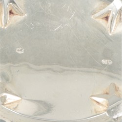 Bonbonmandje zilver.